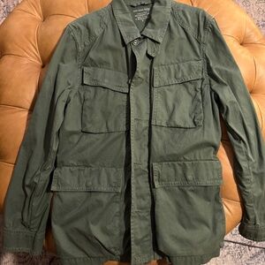 Save Khaki United Military Shirt Jacket Medium